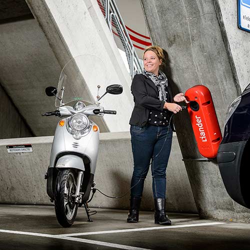 Electrical Scooters and Hybrid Cars for ArenA Staff